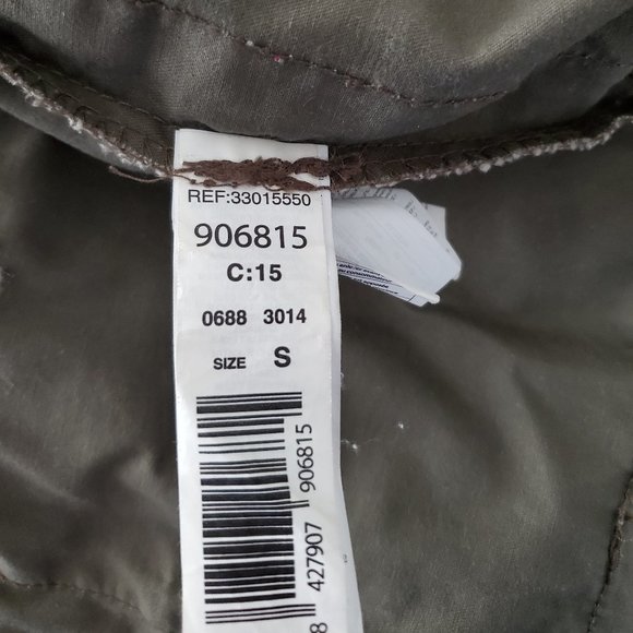 MANGO Olive Green Military Jacket + Faux Fur Vest - Picture 15 of 15